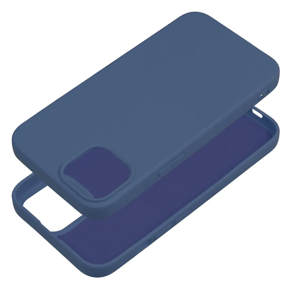 SILICONE case for IPHONE 14 blue - Image 5