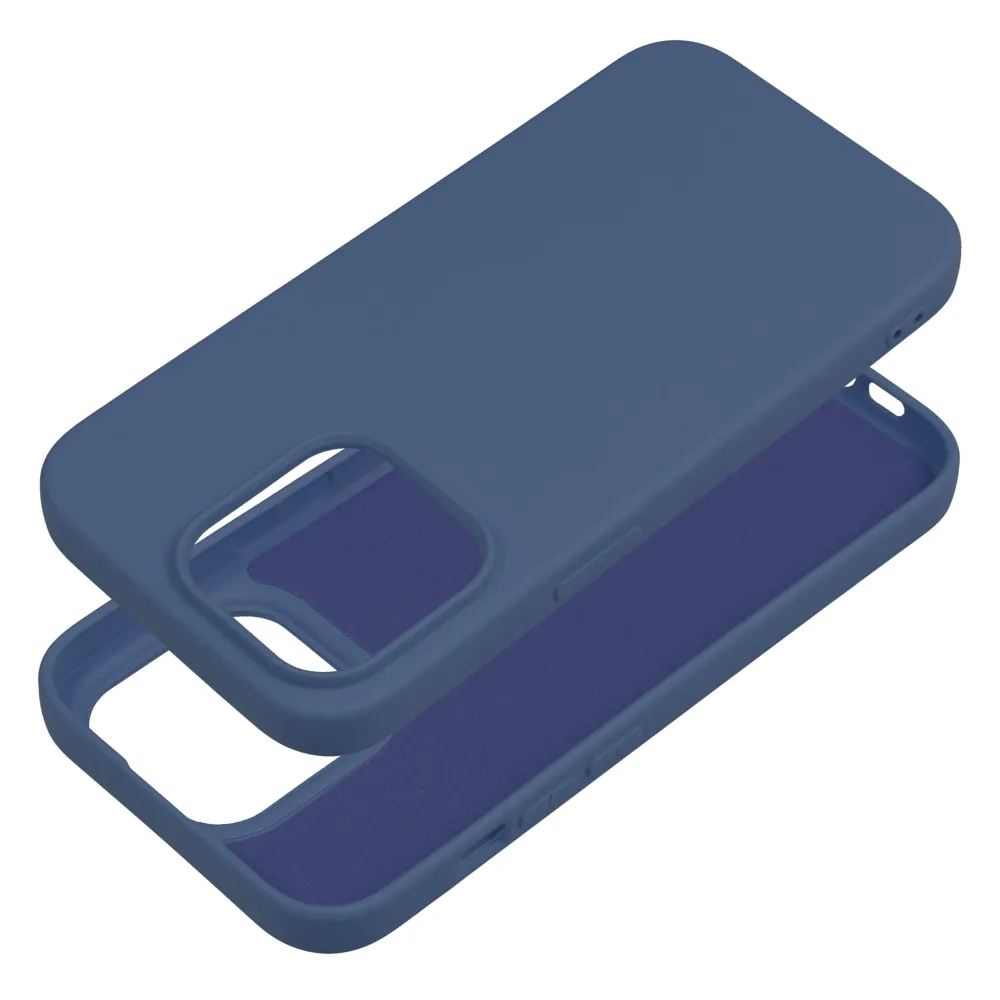 SILICONE case for IPHONE 14 Pro blue - Image 3