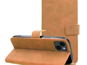 TENDER Book Case for IPHONE 14 Plus ( 6.7 brown