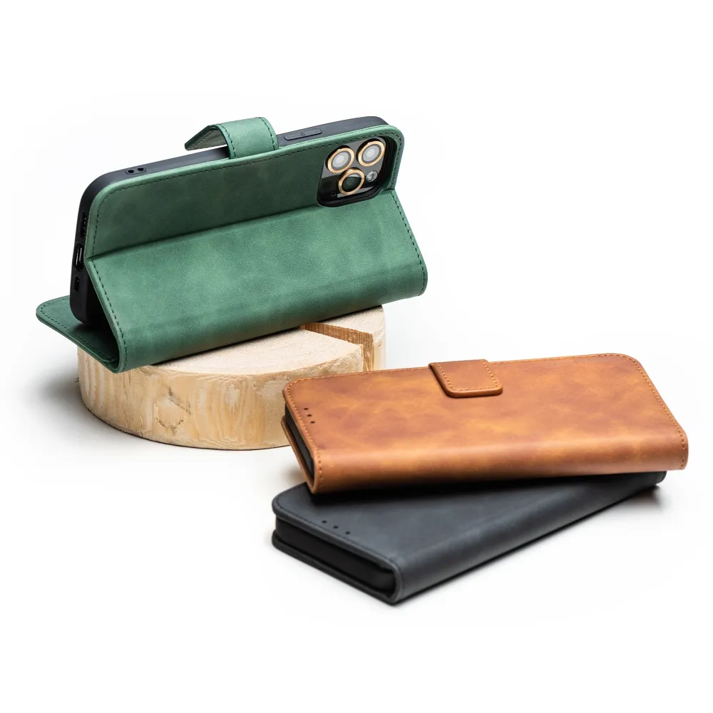TENDER Book Case for IPHONE 14 Plus ( 6.7 green - Image 7