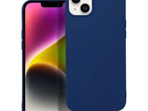 SOFT case for IPHONE 14 Plus dark blue