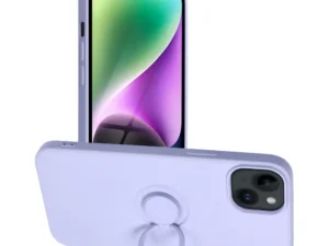 SILICONE RING case for IPHONE 14 Plus violet