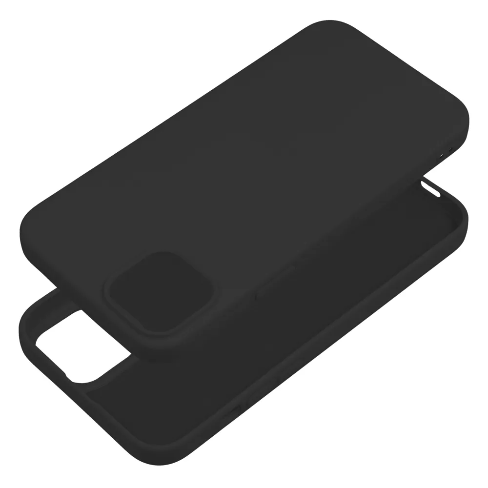 SILICONE case for IPHONE 14 Plus black - Image 3
