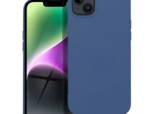 SILICONE case for IPHONE 14 Plus blue