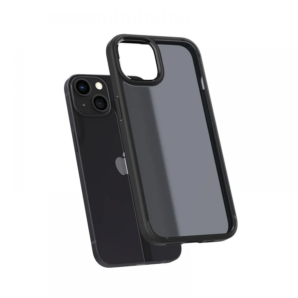 SPIGEN Ultra Hybrid case for IPHONE 13 matte frost black - Image 4
