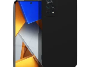 SILICONE case for XIAOMI POCO M4 Pro 5G / Redmi Note 11T 5G / Redmi Note 11S 5G black