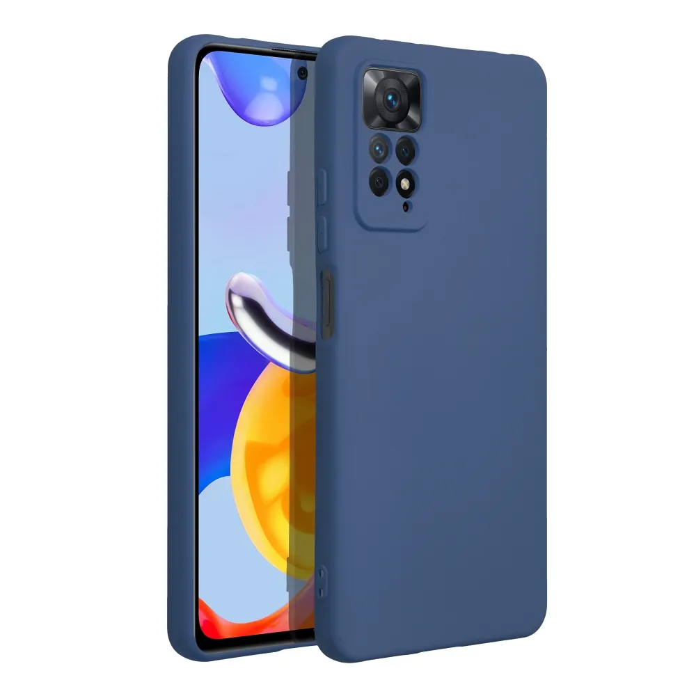 SILICONE case for XIAOMI Redmi Note 11 PRO 5G blue - Image 2