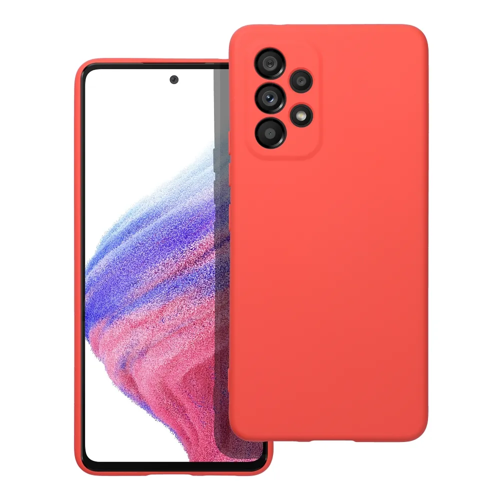 SILICONE case for SAMSUNG A53 5G peach - Image 10