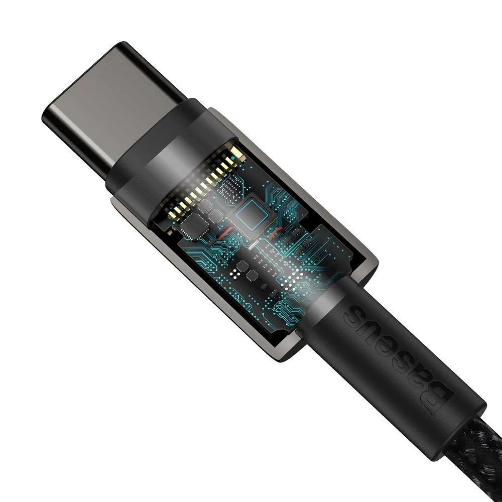 BASEUS cable Type C to Type C PD 5A 100W Tungsten CATWJ-01 1 m black - Image 8