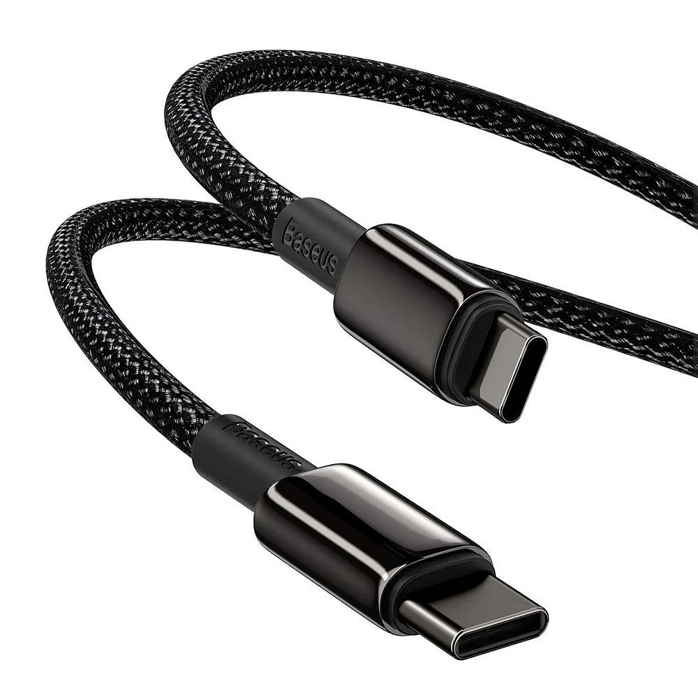 BASEUS cable Type C to Type C PD 5A 100W Tungsten CATWJ-01 1 m black - Image 7