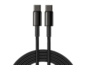 BASEUS cable Type C to Type C PD100W Power Delivery Tungsten Gold Fast Charging CATWJ-A01 2m black