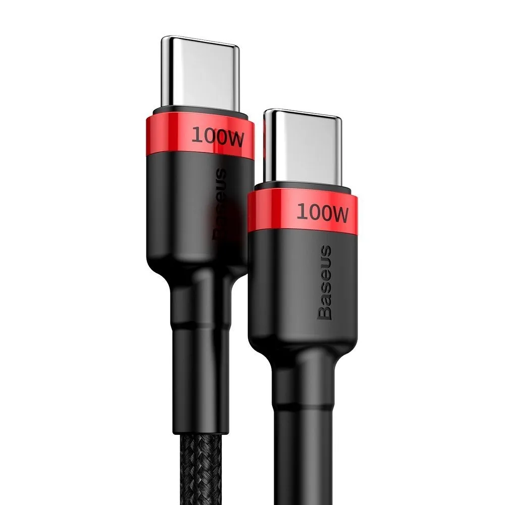 BASEUS cable Type C to Type C PD 5A 100W Tungsten CATWJ-A01 2 m red - Image 5