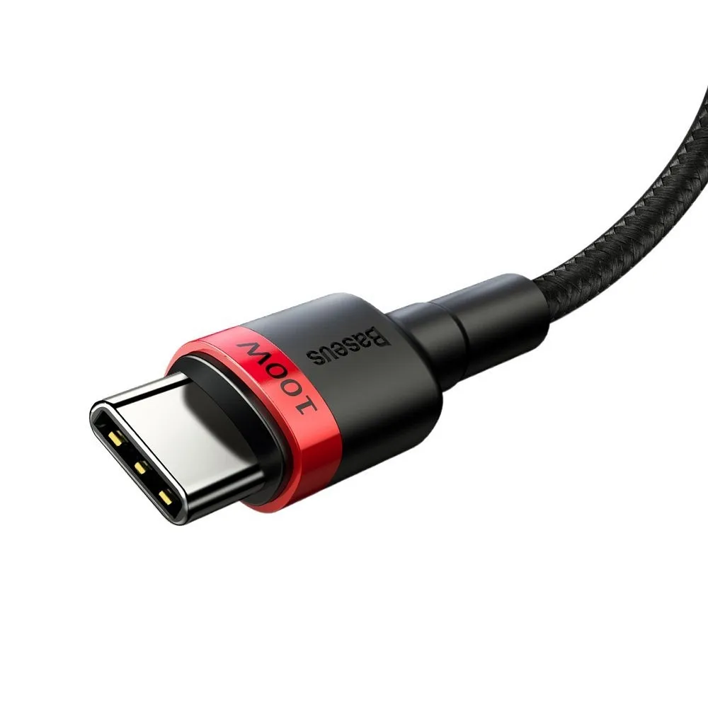 BASEUS cable Type C to Type C PD 5A 100W Tungsten CATWJ-A01 2 m red - Image 7