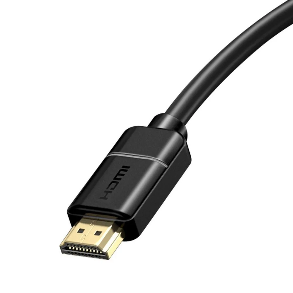 BASEUS cable HDMI to HDMI 4K 60Hz 2.0 HD CAKGQ-E01 8 m black - Image 4