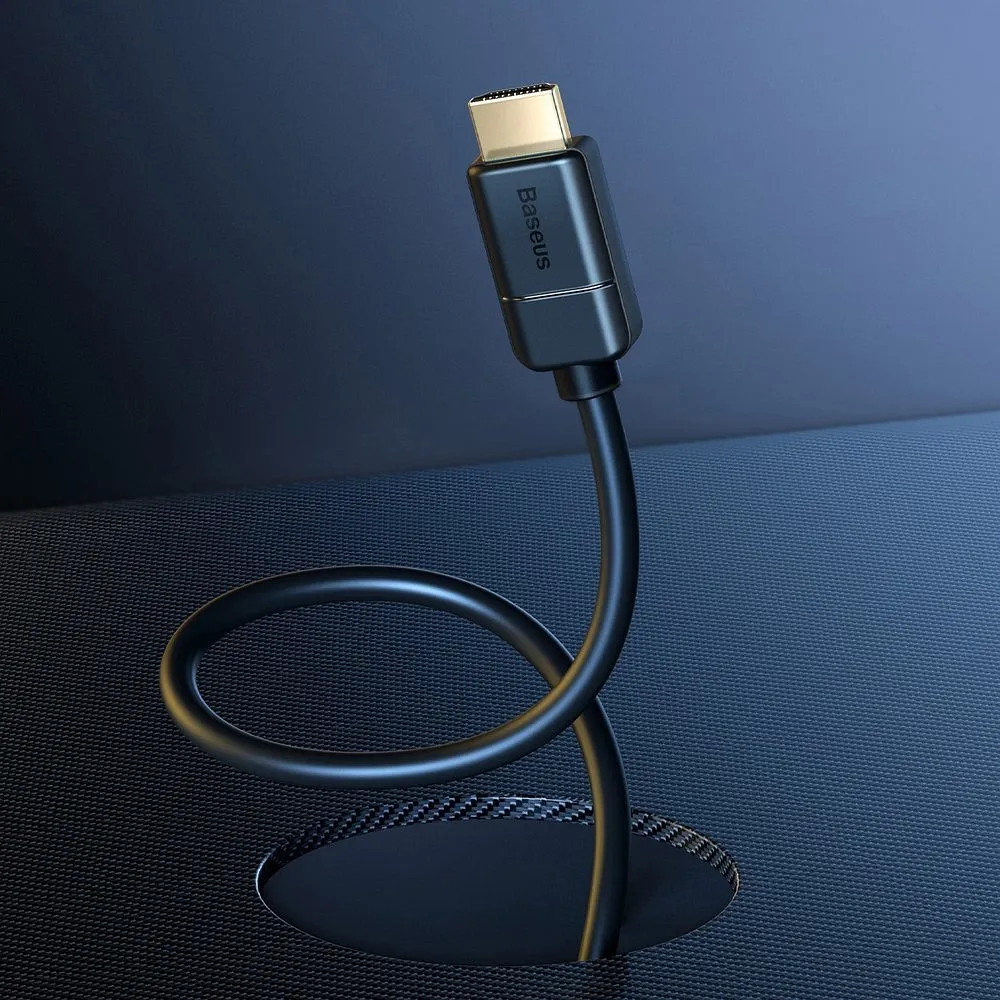 BASEUS cable HDMI to HDMI 4K 60Hz 2.0 HD CAKSX-B0G 1m grey - Image 8