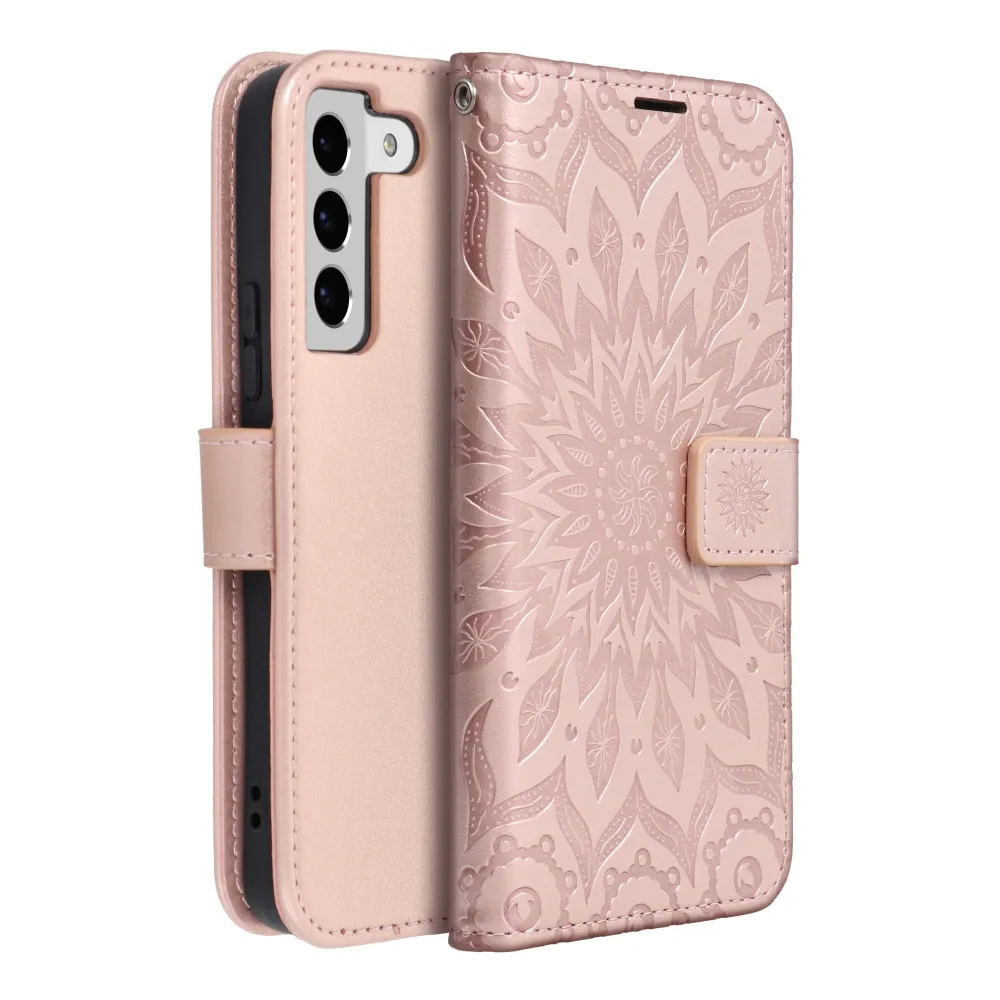 MEZZO Book case for SAMSUNG S22 mandala rose gold - Image 4