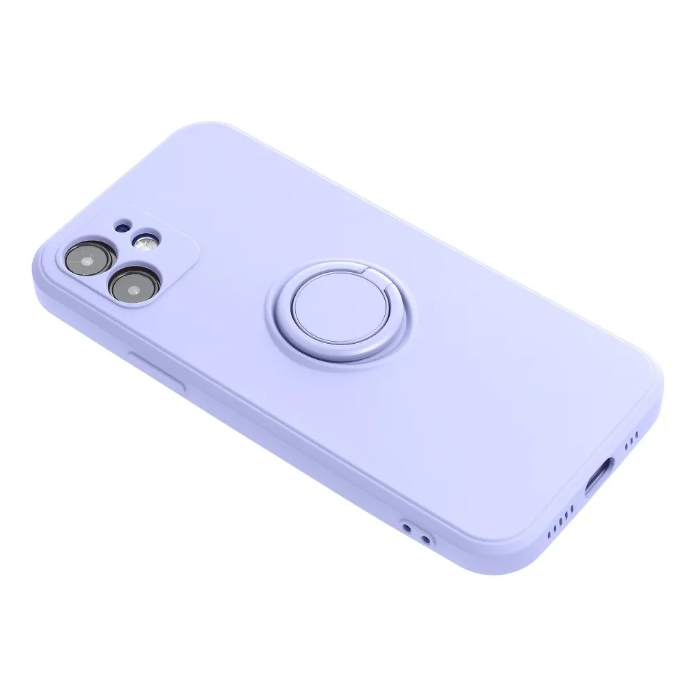 SILICONE RING case for IPHONE 13 Pro Max violet - Image 4