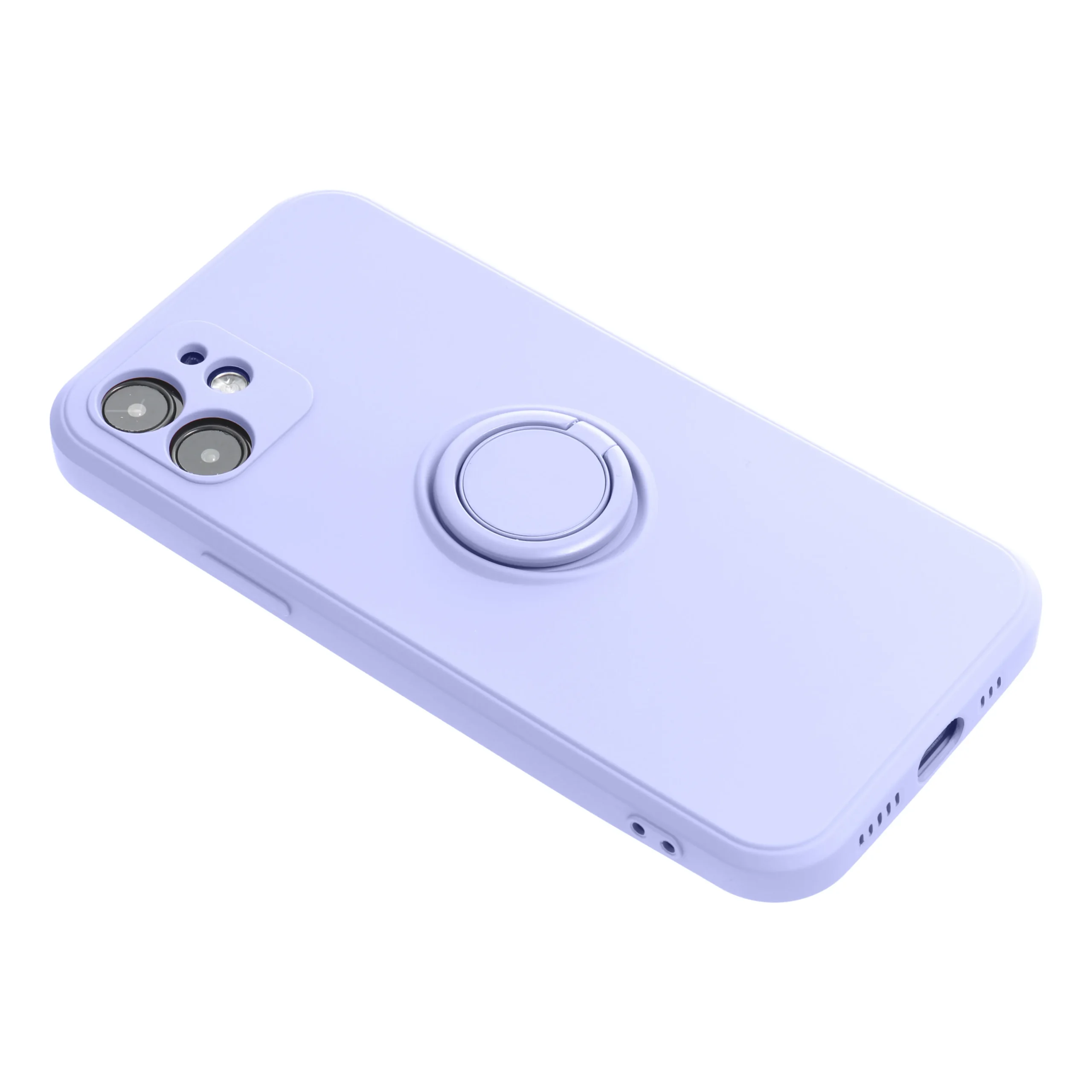 SILICONE RING case for IPHONE 7 / 8 / SE 2020 / SE 2022 violet - Image 3