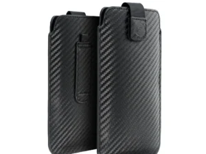 POCKET Carbon Universal Case - Size 03 - for IPHONE 6 PLUS / 7 PLUS / 8 PLUS / 11 PRO MAX SAMSUNG S10 PLUS / A50 / A32 5G