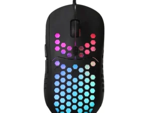 ART wire computer mouse USB A dpi with light AM-99 black