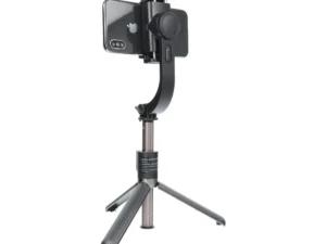 Combo selfie stick with tripod and remote control bluetooth GIMBAL STABILIZER black SSTR-L08