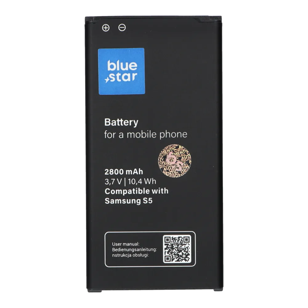 BLUE STAR PREMIUM battery for SAMSUNG S5 2800 mAh - Image 9