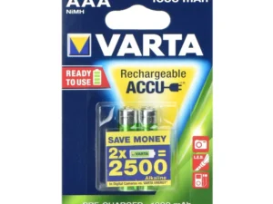 VARTA rechargeable battery R3 (AAA) 1000 mAh ready to use 2 pcs
