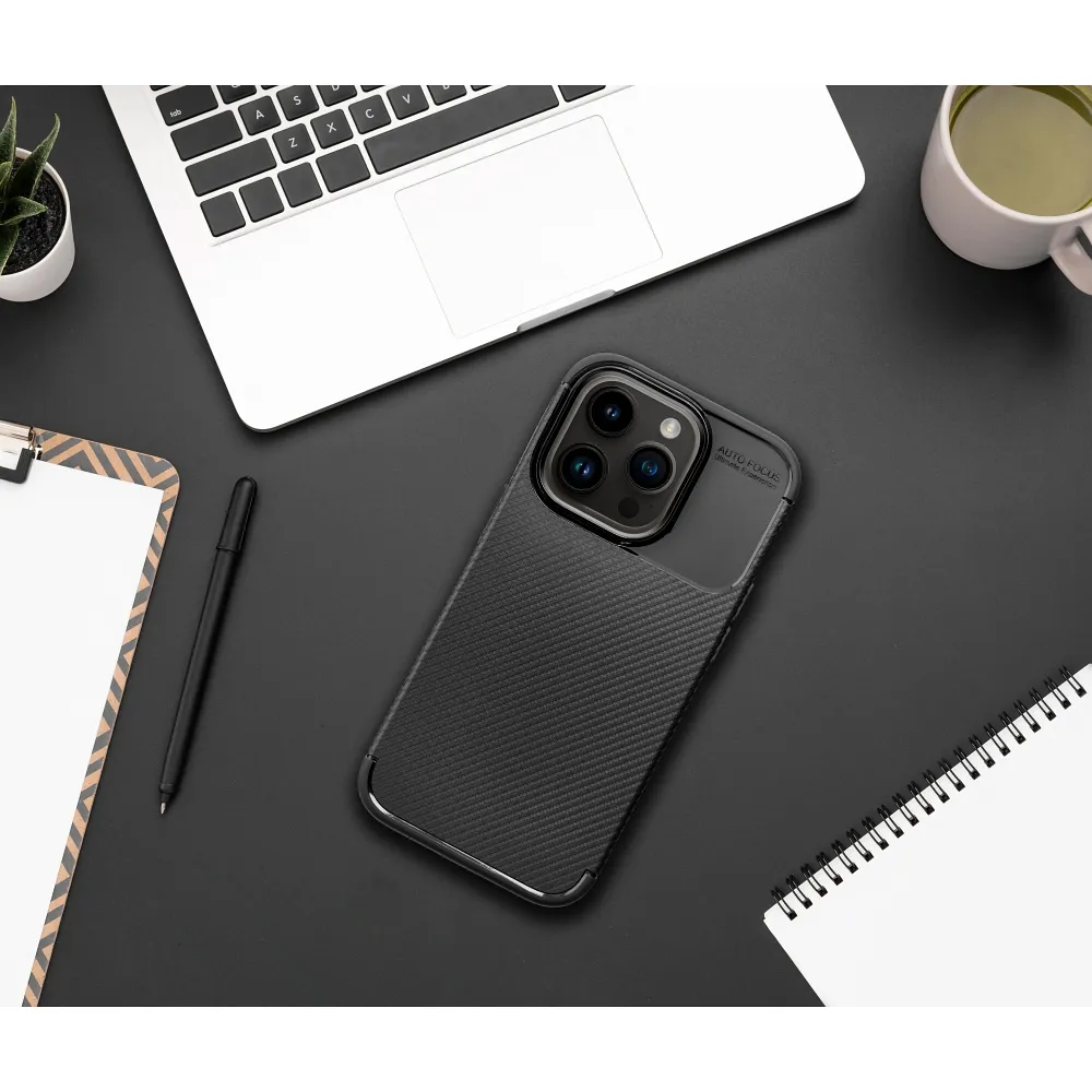 Case CARBON PREMIUM for IPHONE 7 / 8 / SE 2020 / SE 2022 black - Image 15