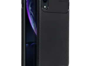 Case CARBON PREMIUM for IPHONE XR black