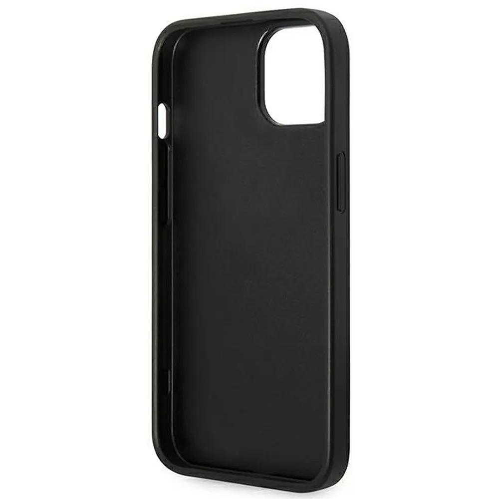 GUESS case for IPHONE 14 GUHCP14SG4GFGR (4G Gold Logo) grey - Image 7