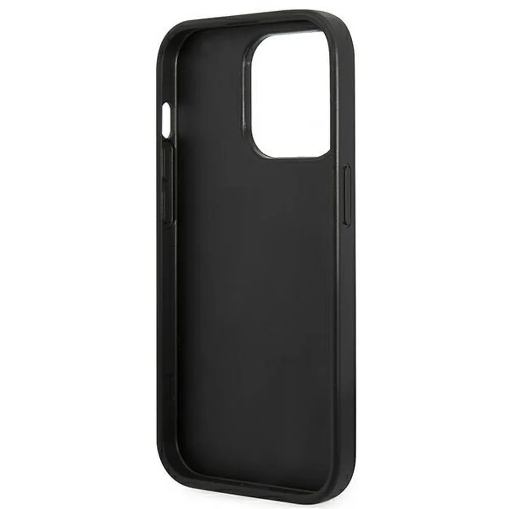 GUESS case for IPHONE 14 Pro Max GUHCP14XG4GFGR (4G Gold Logo) grey - Image 7