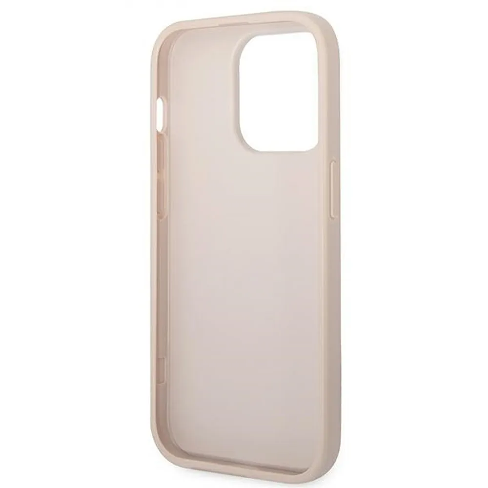 GUESS case for IPHONE 14 Pro Max GUHCP14XG4GFPI (4G Gold Logo) pink - Image 7