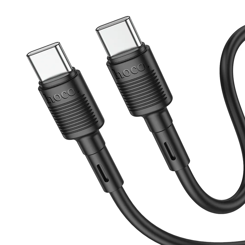 HOCO cable Type C to Type C PD 3A 60W X83 1 m black