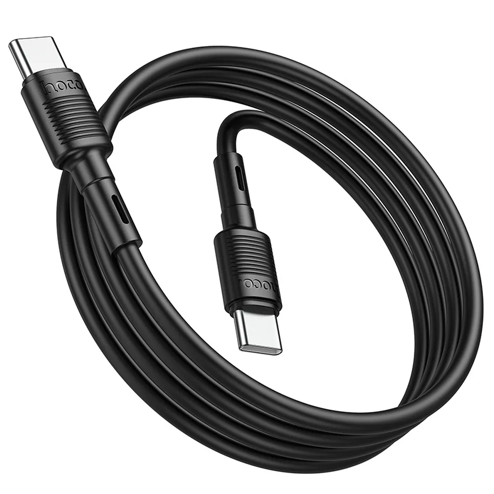 HOCO cable Type C to Type C PD 3A 60W X83 1 m black - Image 2