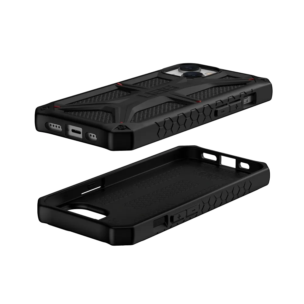 ( UAG ) Urban Armor Gear Monarch case for IPHONE 14 PLUS kevlar black - Image 36