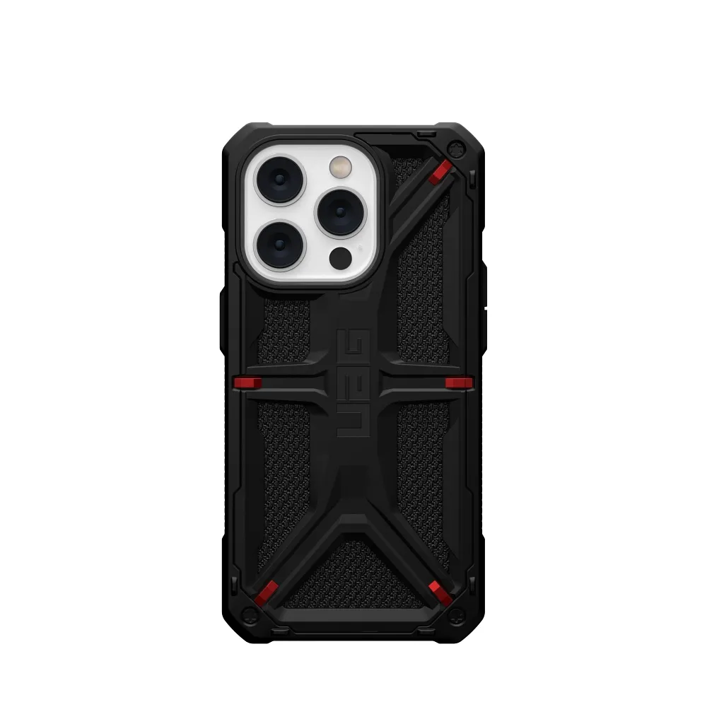 ( UAG ) Urban Armor Gear Monarch case for IPHONE 14 PRO kevlar black - Image 3
