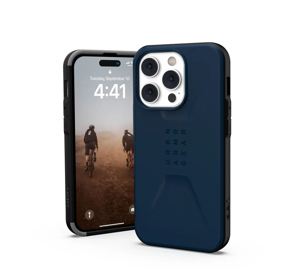( UAG ) Urban Armor Gear Civilian for IPHONE 14 PRO MAX navy - Image 2