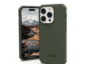 ( UAG ) Urban Armor Gear Biodegradable Outback case for iPhone 14 PRO MAX green