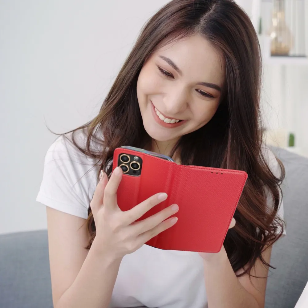 SMART CASE Book for IPHONE 16 Plus red - Image 2