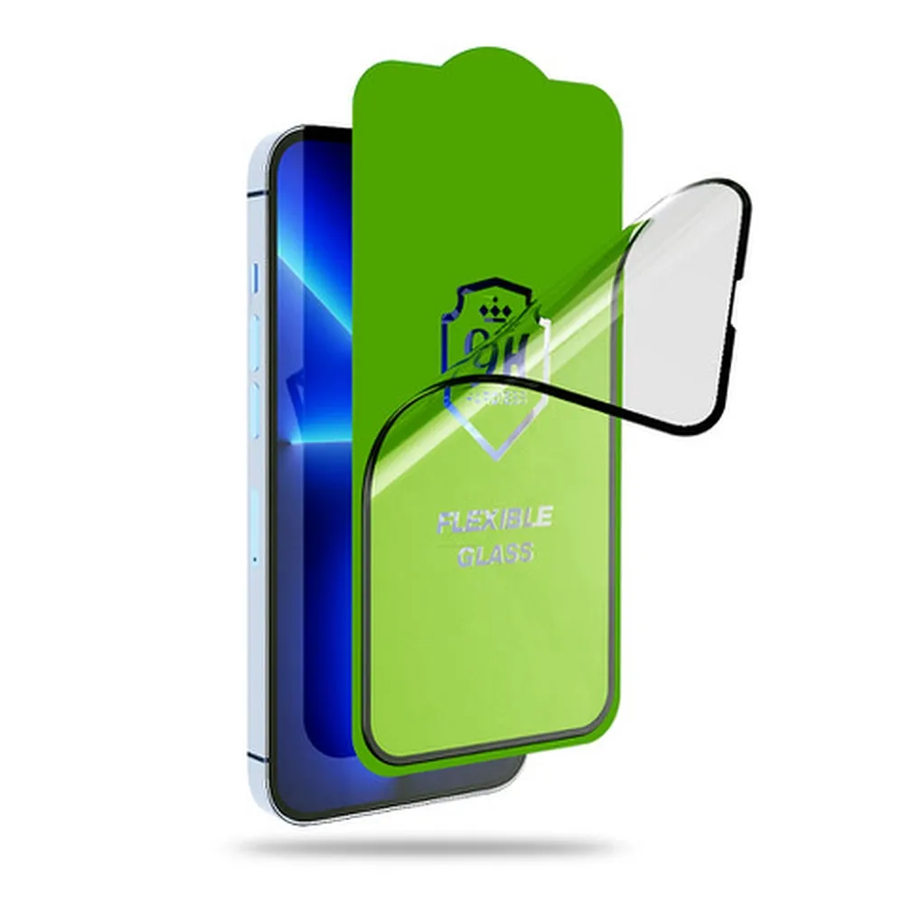 Bestsuit Flexible Hybrid Glass 5D for Apple iPhone 16 Pro black - Image 5