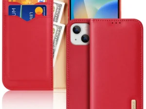 DUX DUCIS wallet case HIVO for IPHONE 15 red