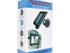 Car holder for tablets - Universal 7" - 10" (2in1 - for windshield and head restraint black