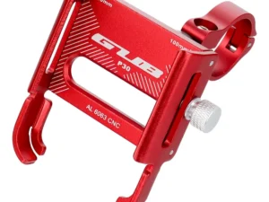GUB bike holder for mobile phone P30 Aluminium red