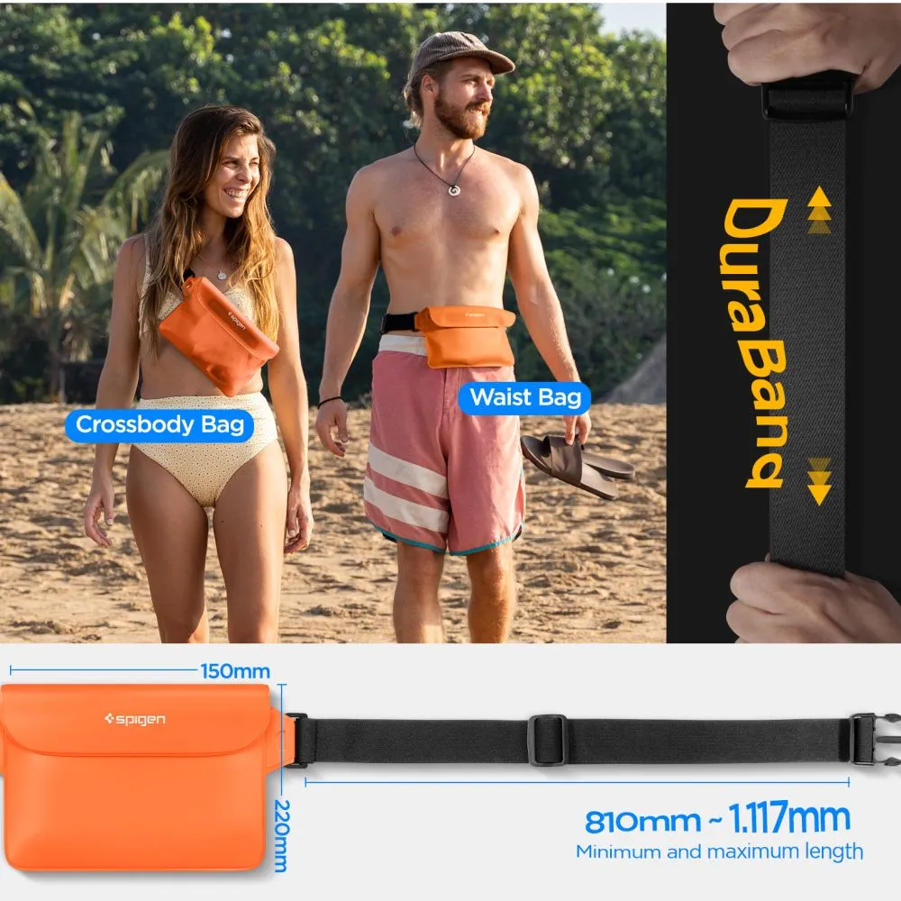 SPIGEN A620 Universal Waterproof Waist bag 2-PACK sunset orange - Image 5