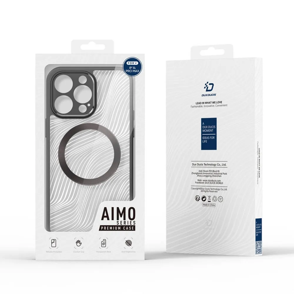 DUX DUCIS case AIMO MAG compatible with MagSafe for IPHONE 14 Pro Max black - Image 11