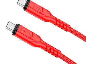 HOCO cable Type C to Type C PD QC 3A 60W X59 1 m red