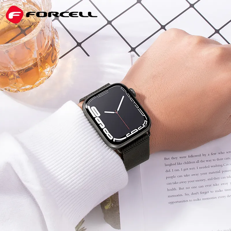 FORCELL F-DESIGN FA03 strap for APPLE Watch 42 / 44 / 45 / 49 mm green - Image 2