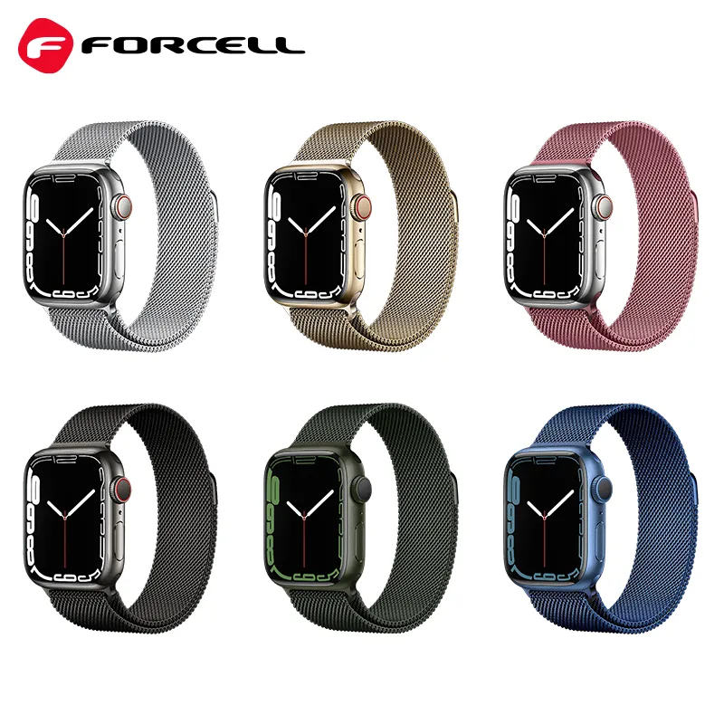 FORCELL F-DESIGN FA03 strap for APPLE Watch 42 / 44 / 45 / 49 mm green - Image 6