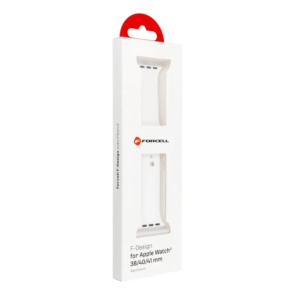 FORCELL F-DESIGN FA01 strap for APPLE Watch 38 / 40 / 41 mm white - Image 7