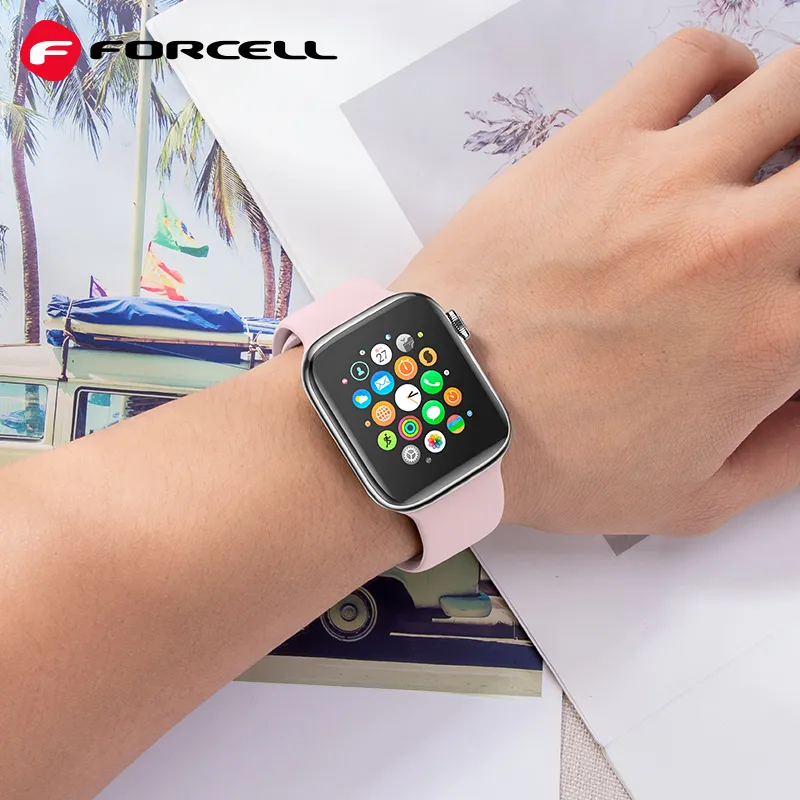 FORCELL F-DESIGN FA01 strap for APPLE Watch 38 / 40 / 41 mm powder sand - Image 2